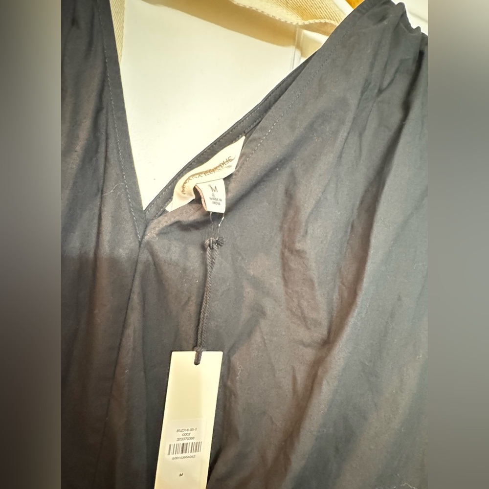 NWT! Banana Republic Color-Blocked Cotton Poplin Midi Dress - Multiple 🩰 - Picture 6 of 8